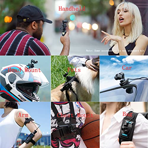 Feiyu Pocket 2S-Wearable Light 3-Axis Gimbal Stabilized 4K Video Action Camera,130° View,Magnetic Al. Alloy Boby,Speaker Mic,4Xzoom,8Mp Photo,512G Card Slot,Hdmi,Beauty Effect,For Youtube Tiktok Vlog #TOP4