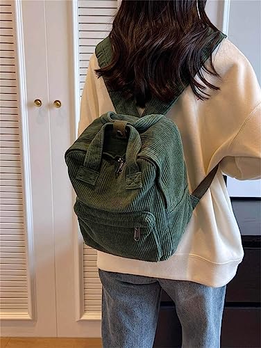 Image of MaxxCloud Vintage Denim Laptop Backpack Casual Canvas Daypack Handbag Purse Lightweight Rucksack Shoulder Bag
