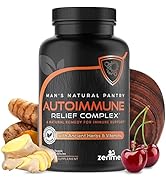 Autoimmune Support - Turmeric, Ashwagandha Zinc, Magnesium, Tripterygium Wilfordii Hook F and Rei...