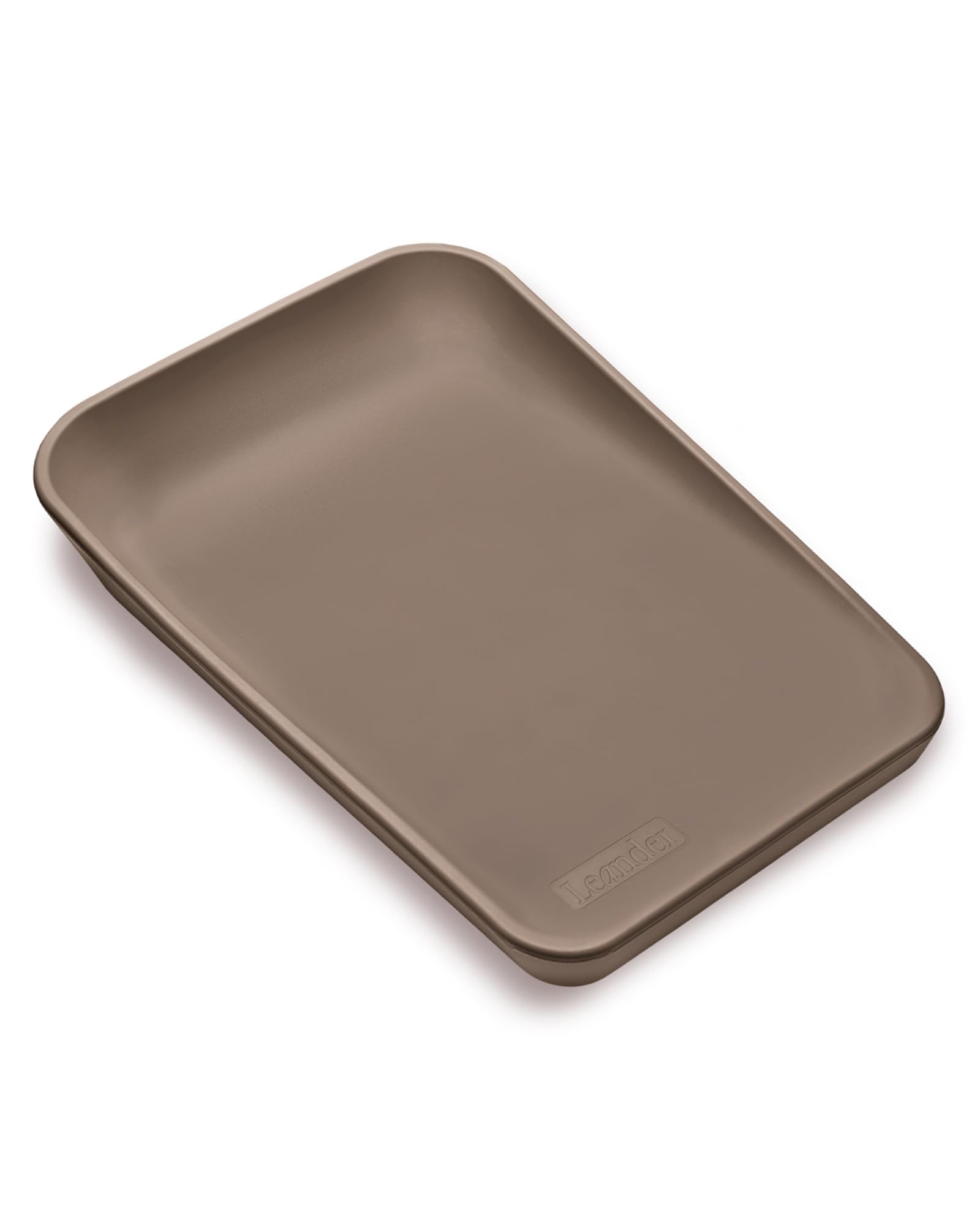 Leander Matty™ Changing Mat 50 x 70 cm Mocha - Velvety Soft Changing Mat - Water-Repellent and Wipe Clean - Non-Slip - Made in Denmark