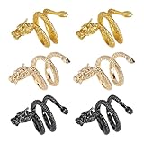 silver bracelet dragon age origins Conception spéciale:La forme sinueuse du serpent avec transparence, Des textures éclatantes créent une atmosphère unique et captivante., Parfait pour ajouter une touche à la fois mystérieuse et saisissante à vos bijoux. Disponible en 3 couleur métallique inspirée, ajouter un style vintage