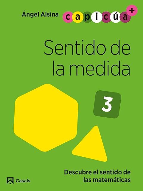 Portada de Sentido de la medida 3.Capicúa 5 años
