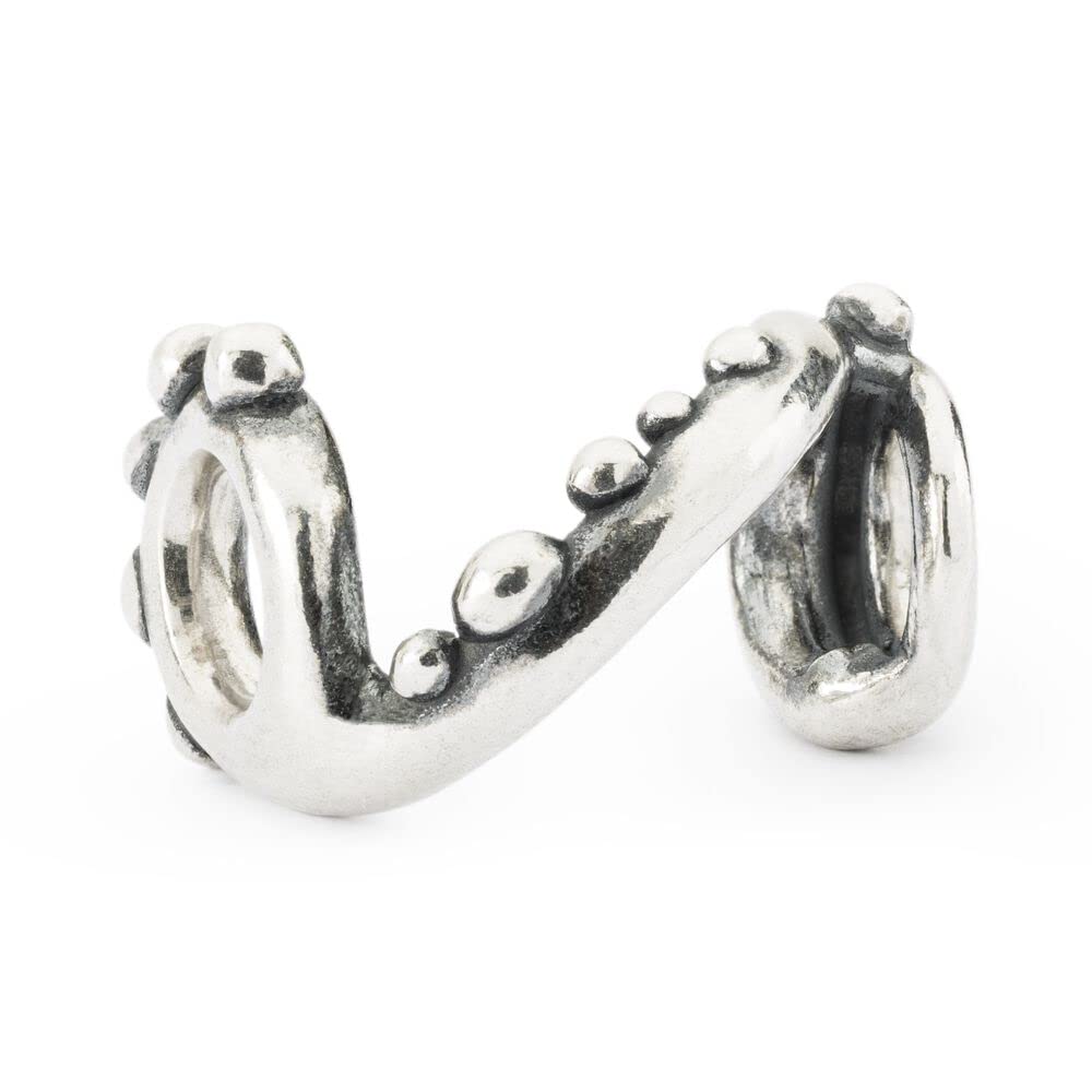 Trollbeads Abbracciare le gemme perla d'argento