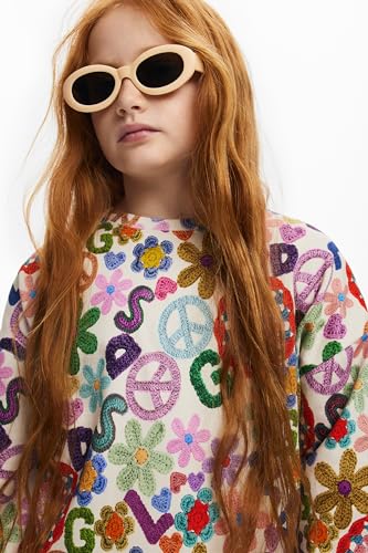 Desigual Girls' Sweat_Crochet3