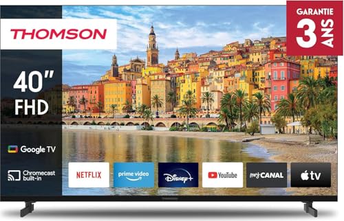 Thomson 40FG2S15 - 40 Zoll Smart TV Full HD LED DVB-T2 HEVC/H.265 Schwarz Energieklasse E