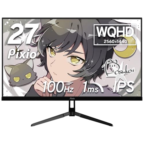 Amazon.co.jp: Pixio ゲーミングモニター PX275 Wave ブラック 27