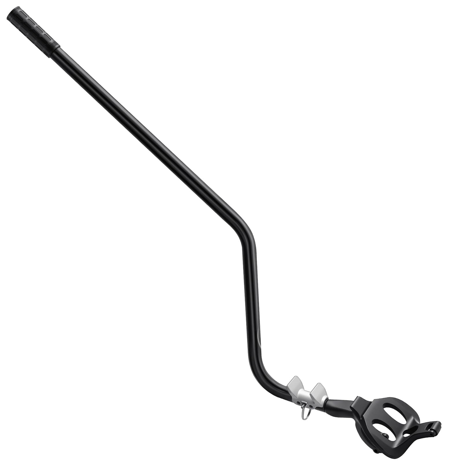 Herramienta de desmontaje de montaje de neumáticos de 16 a 22.5 pulgadas con mango de goma para reparación de automóviles y camiones, color negro