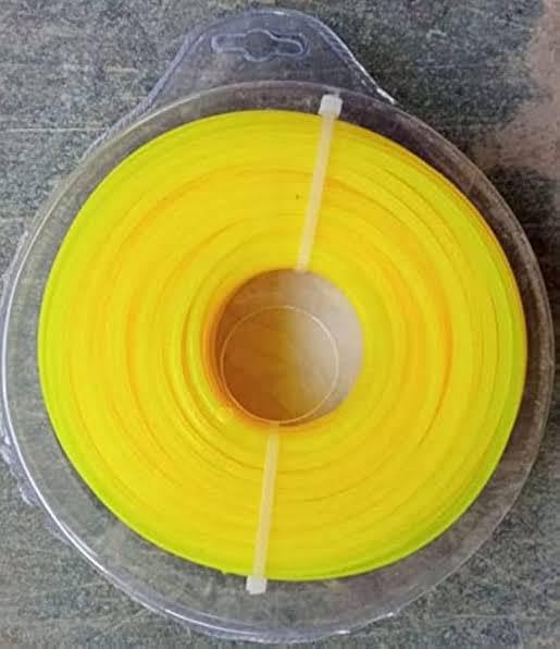 Professional Grade Nylon Trimmer Line, Yellow, Round Shape, for Grass Cutting and Lawn Maintenance, 3 mm Diameter-image-44