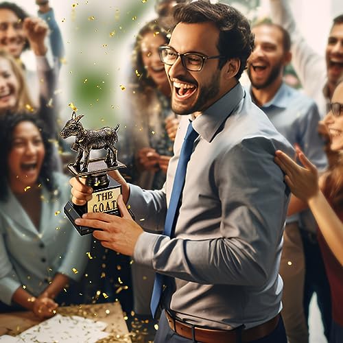 Flexzion The Goat Trophy – O melhor troféu engraçado de todos os tempos para adultos, prêmio gravado