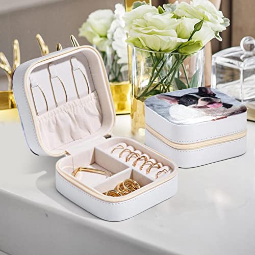 Boîte à bijoux bouledogue compacte pour ne plus perdre vos boucles d'oreilles et bagues - 7