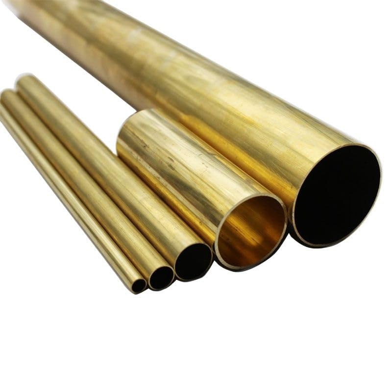 Produktbild von GTPBAO Messingrohre – 36–55 Mm Außendurchmesser, 1–5 Mm Wandstärke, 100 Mm Länge – Ideal Für Modellbau Und Heimwerken