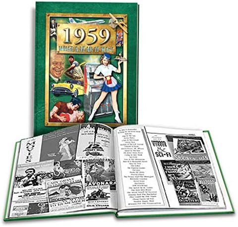 1959: What A Year It Was! - Hardcover Coffee Table Birthday Book