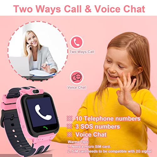 LITEYPP Smartwatch per Bambini,Orologio Smartwatch...