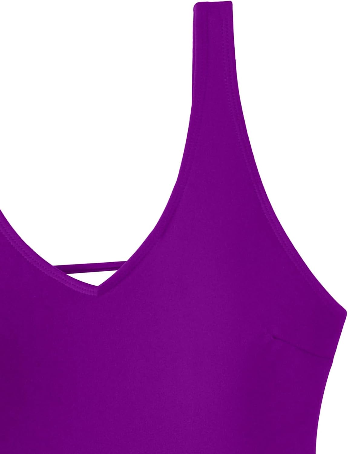 Sexy Backless Cheeky High Cut Leg Thong V Neck One Piece Swimsuit - Image 5