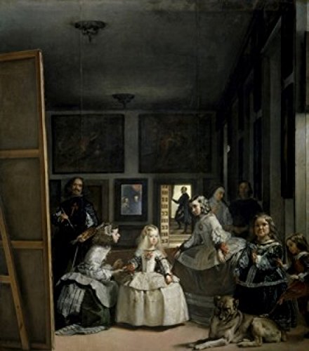 ほかの方発送×Velázquez【Las Meninas】複製画 Las Meninas by Diego Rodriguez de Silva y Velazquez