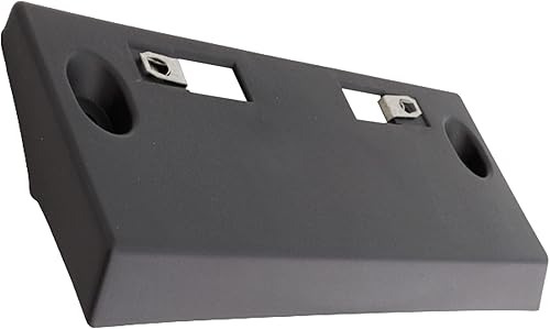 Miniatura 3 de Evan Fischer Soporte de matrícula frontal compatible con Nissan Rogue 2021-2023 con textura negra, vehículo construido en Japón/Estados Unidos -