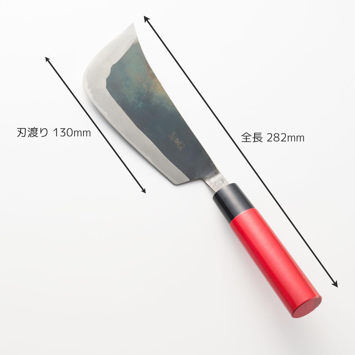 Amazon | 吉利 野菜包丁 F型 ケース付 収穫包丁 国産 日本製 赤柄 鉄