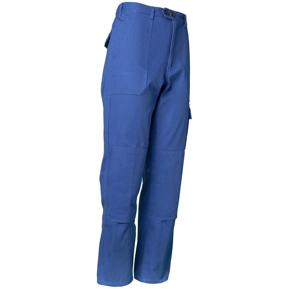 Planam Pantalon cargo BW 290 pour homme, bleu bleuet taille 94