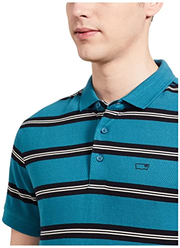 Image of Levi's Men's Regular Fit Printed Polo T-Shirt