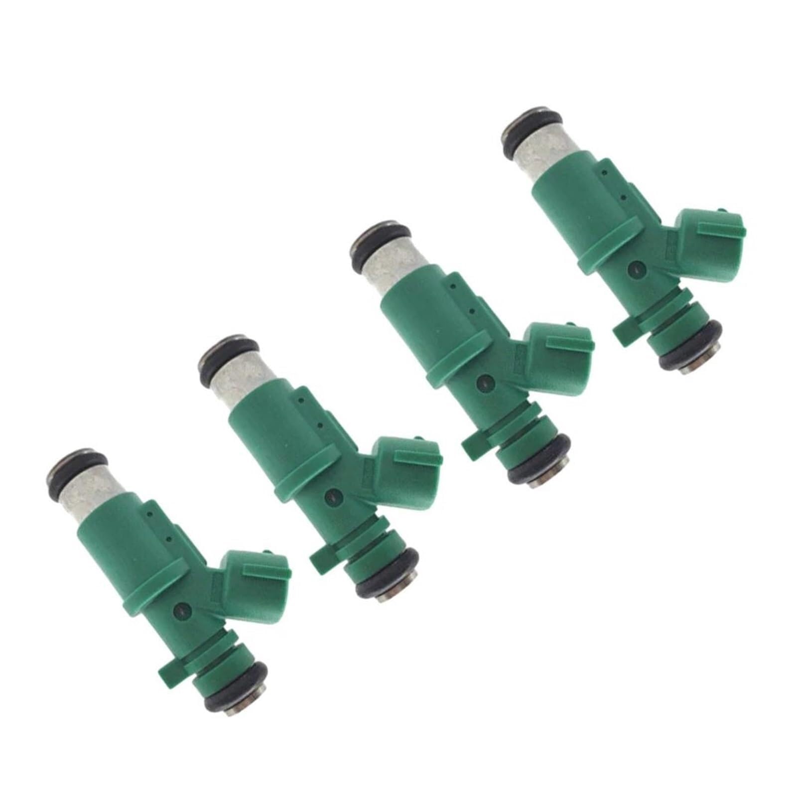 Gtdtkganak One Color Petrol Injector Petrol Fuel Injector Compatible With Peugeot For 206 207 For Bipper 01F023 9655833580 4Pcs