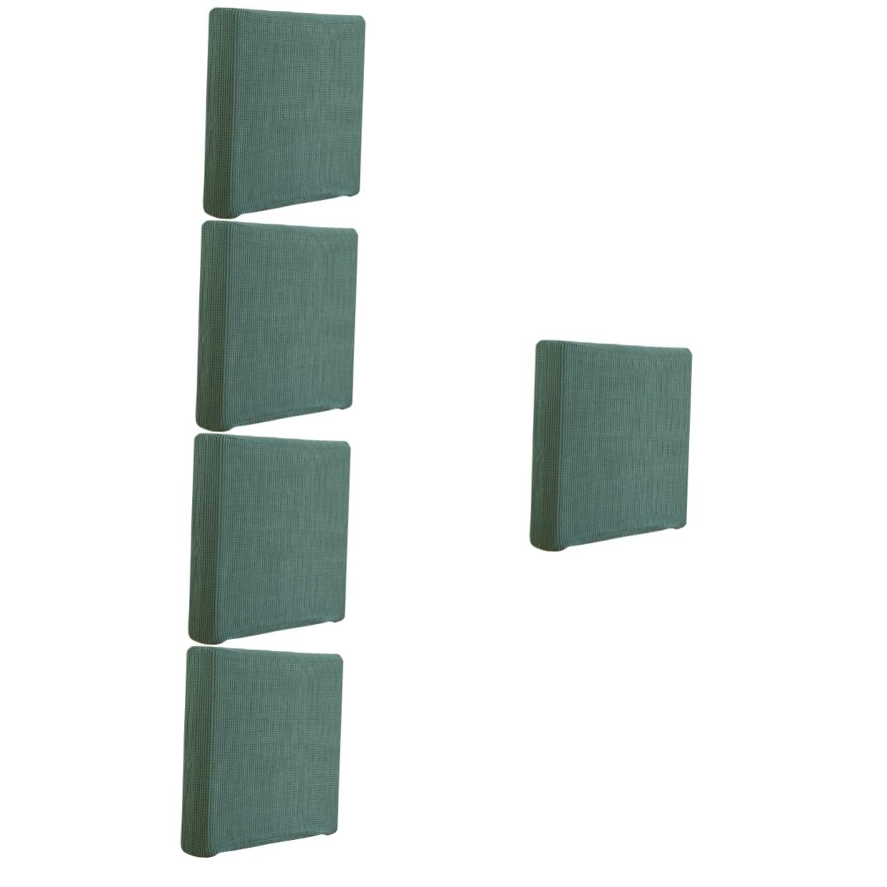 Mipcase 5 Pièces Housse de Radiateur Lavable Protection pour Chauffage Intérieur Housse pour Radiateur Chauffage Portable Matcha
