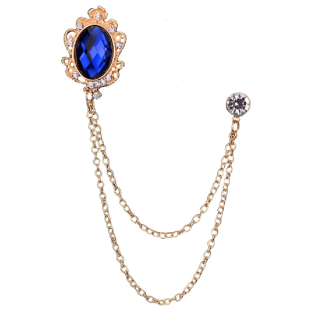 Quastenkette Broschen Anzug Abzeichen Kleid Corsage Brosche Herren Accessoires