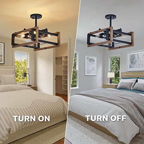 Ceiling-Fan-with-Light-Wood-Flush-Mount-Ceiling-Fans-with-Lights-Farmhouse-Ceiling-Fan-Rustic-Industrial-Ceiling-Fan-with-Lights-Remote-Control-for-Living-Room-Kitchen-Bedroom