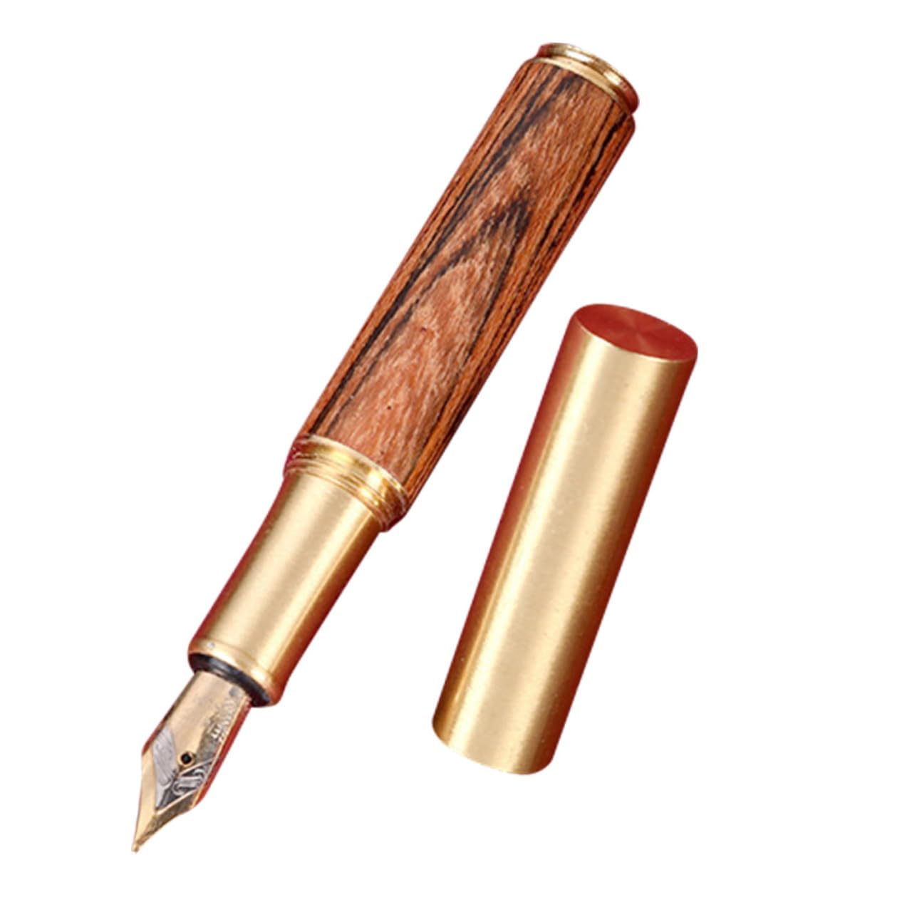 Operitacx 5stücke Füllfederhalter Vintage Tragbare Stift Aus Hochwertiger Schreibfüller Für Kalligraphie Ergonomisches Design Für Schule Büro Und Besondere Anlässe
