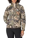 Nomad womens Harvester NXT Jacket | Wind Resistant W/Sound Kill Tech Mossy Oak Droptine Camo, Small