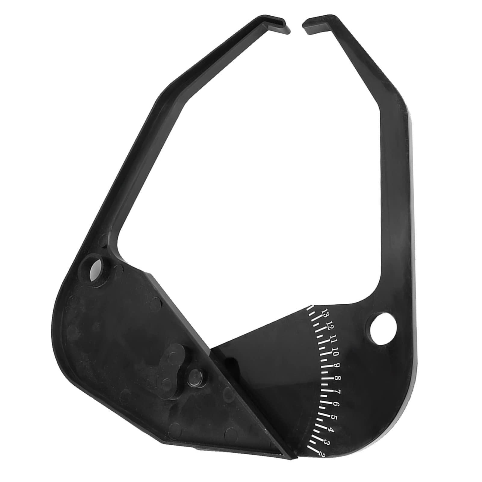 Calibro per Equilibratrice per Ruote per Auto, Strumento di Misurazione della Larghezza del Cerchione di Alta qualità, per Pneumatici, per Appassionati di Auto, con Materiale ABS Resistente,