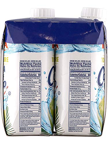 Image of Iberia 100% Natural Coconut Water 11.1 Oz (Pack Of 4)