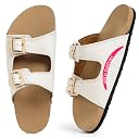SHAPECRUNCH Orthopedic Sandals with Arch Support, EVA Material, Rubber Sole, Adjustable Strap, Open Toe, Unisex, for Walking (White, UK Footwear Size System, Adult, Women, Numeric, Medium, 5) gallery image