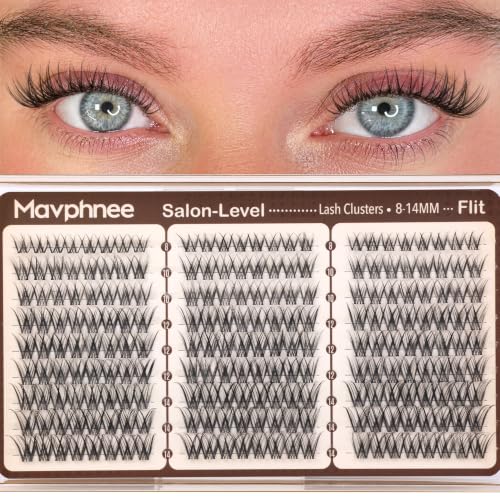 Natural Wispy Cluster Eyelash Extensions