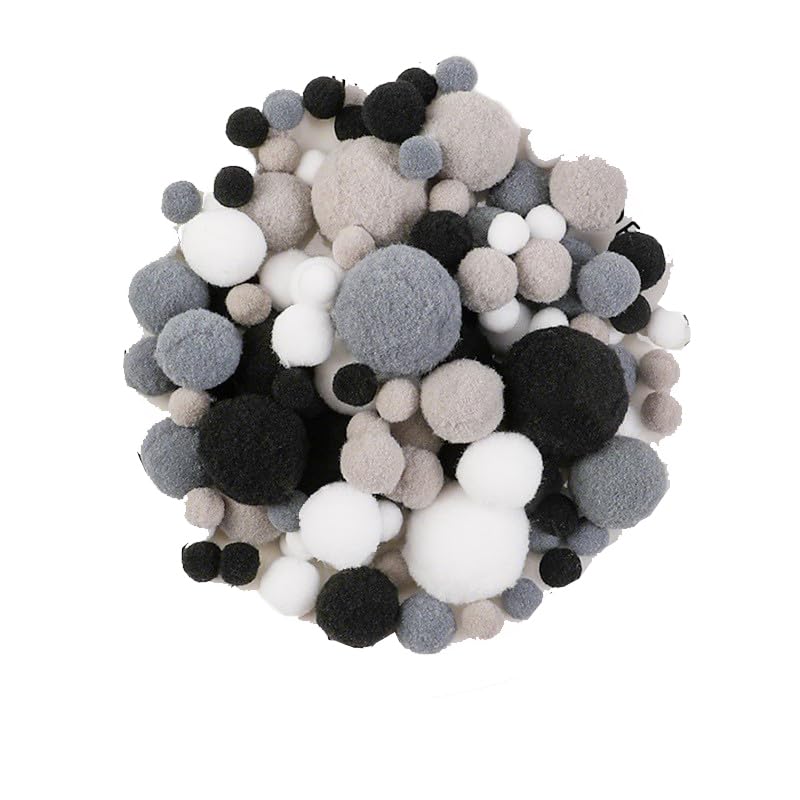 Yeesabella Black Colours Pom Value Pack of 260