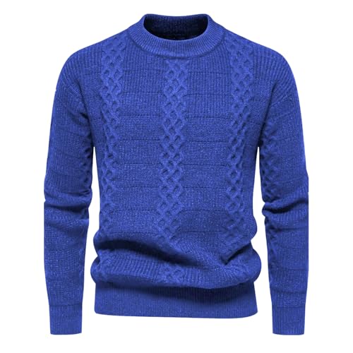 Pull col rond homme pull décontracté vêtement tricoté mode automne
