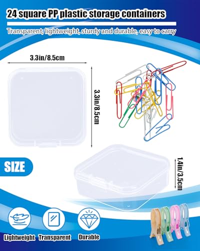 Petites boîtes transparentes pour ne plus perdre vos vis, bijoux et matériel - 3