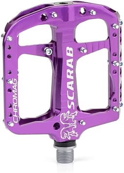 Chromag Scarab Pedals Purple, Pair | bike-pedals