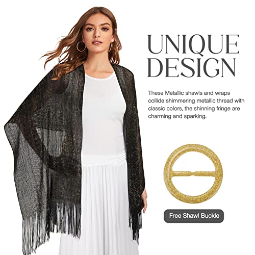 EIMMBD Shawls and Wraps for Women Evening Dresses Wedding Party with Tassel3