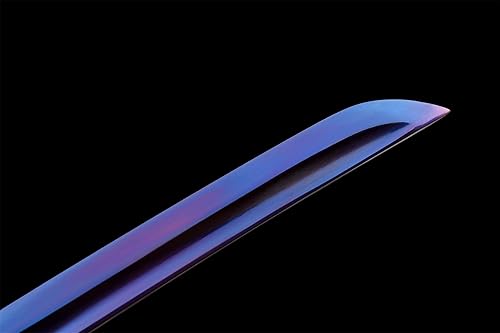 Miniatura 3 de FengYu SWORD 9260 Spring Steel Razor Sharp Handmade Nube Dragón Katana Espada de dragón tallada Vaina de dragón real japonés espada completa