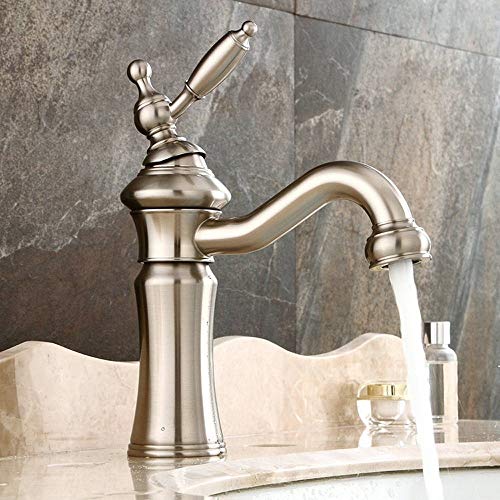 Robinet mitigeur de lavabo anti-gaspillage d'eau rétro
