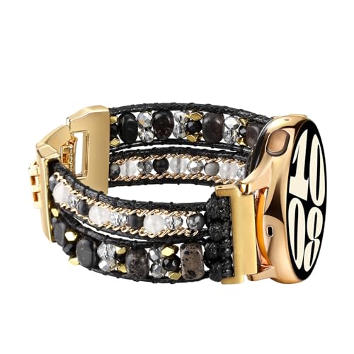 Bracelet montre 20mm boho en perles parfait pour personnaliser sa Galaxy Watch active 2 en été
