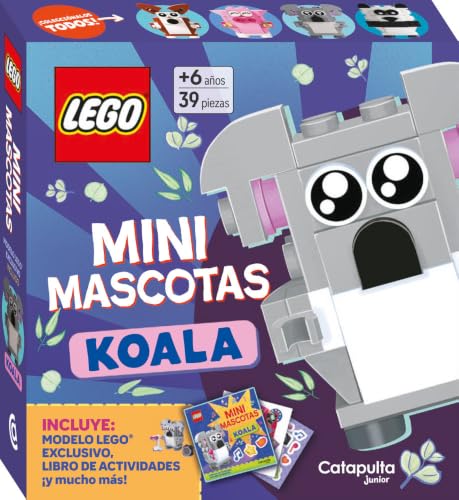 Portada de Lego. Mini mascotas. Koala