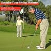 MoKo-Palos-de-Alineacion-Golf-3-Secciones-Varillas-Ayuda-Entrenamiento-Plegable-Fibra-Vidrio-Indicador-Direccion-Equipo-Practica-Swing-48-Pulgadas-con-2-Piezas-para-Principiantes-Golfista