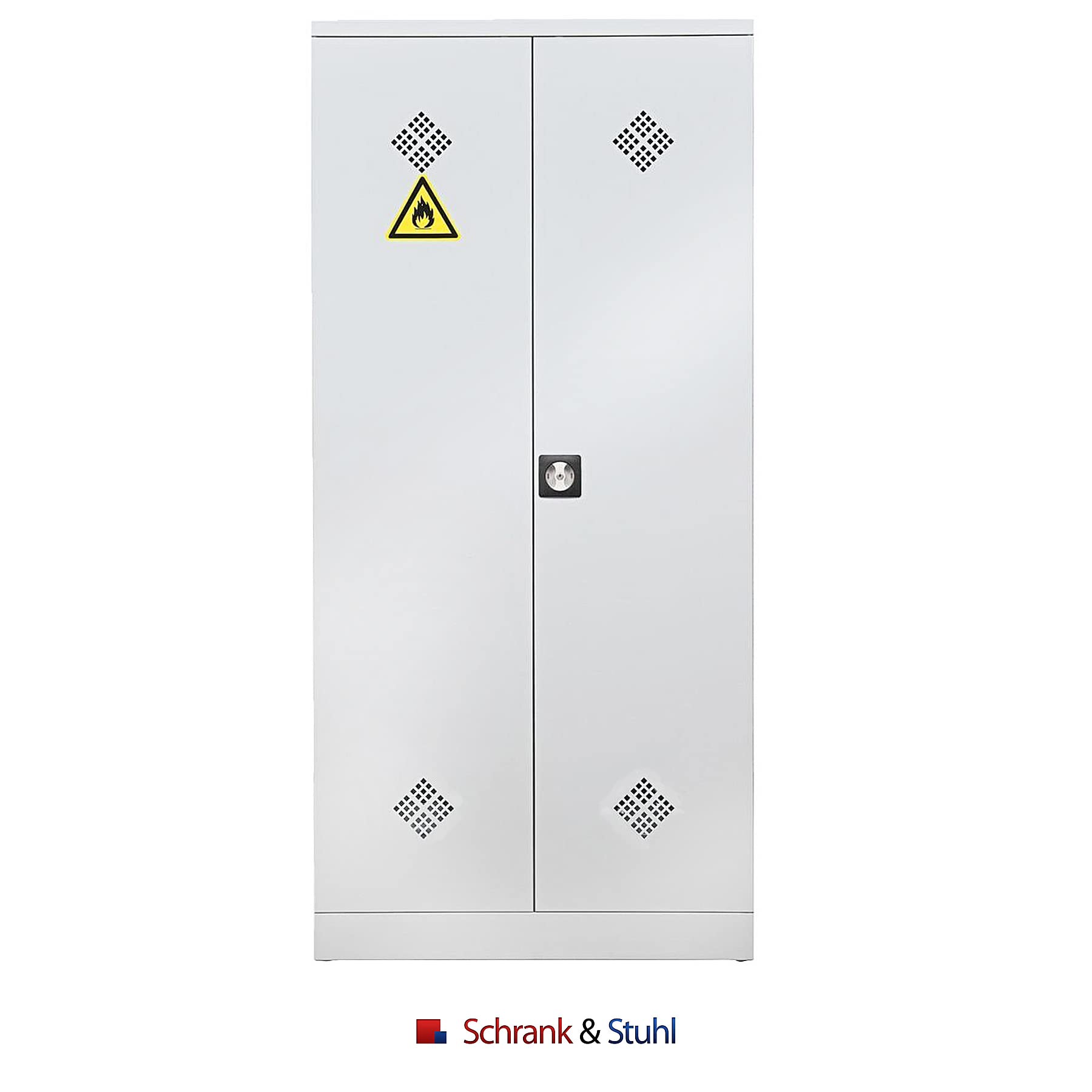 Schrank & Stuhl Gefahrstoffschrank | Chemikalienschrank GRAU
