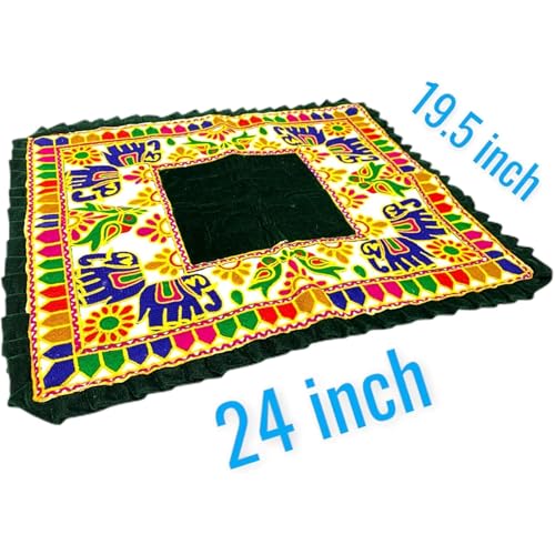 Tapete de oración velvet para meditacion 61x48 cm miniatura 4