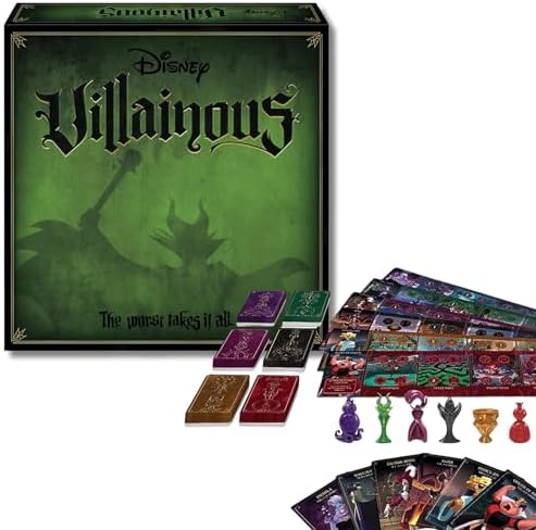 Ravensburger - Disney Villainous | Juego De Mesa para Toda La Fam...