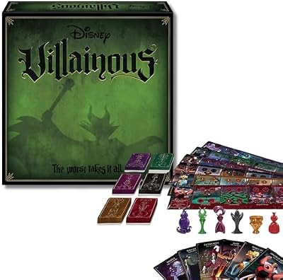 Ravensburger - Disney Villainous | Juego De Mesa para Toda La Familia | Niños 10+ Años | Regalo Original | Juegos De Mesa | 2-6 Jugadores | Juego Disney | Regalo Navidad