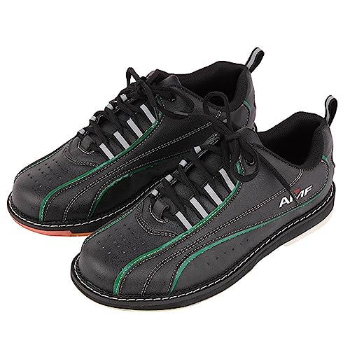 ONAIC Men's Professional Bowling Shoes Shock Resistant Walking Breathable Shoe for Right Handed Bowlers