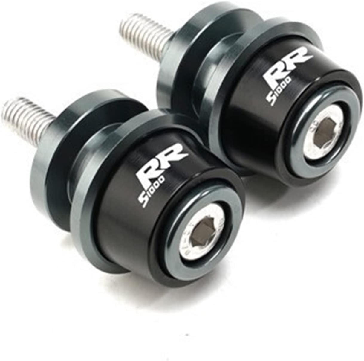 M8 Swingarm Spools Slider CNC Swing Arm Stand Screw for BMW S1000RR 2014 2015 2016 2017 2018 2019 2020 Anti-Fall Frame Sliders (Color : 1 Pair Red)