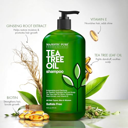 Image of Majestic Pure Tea Tree Shampoo -16 Fl Oz